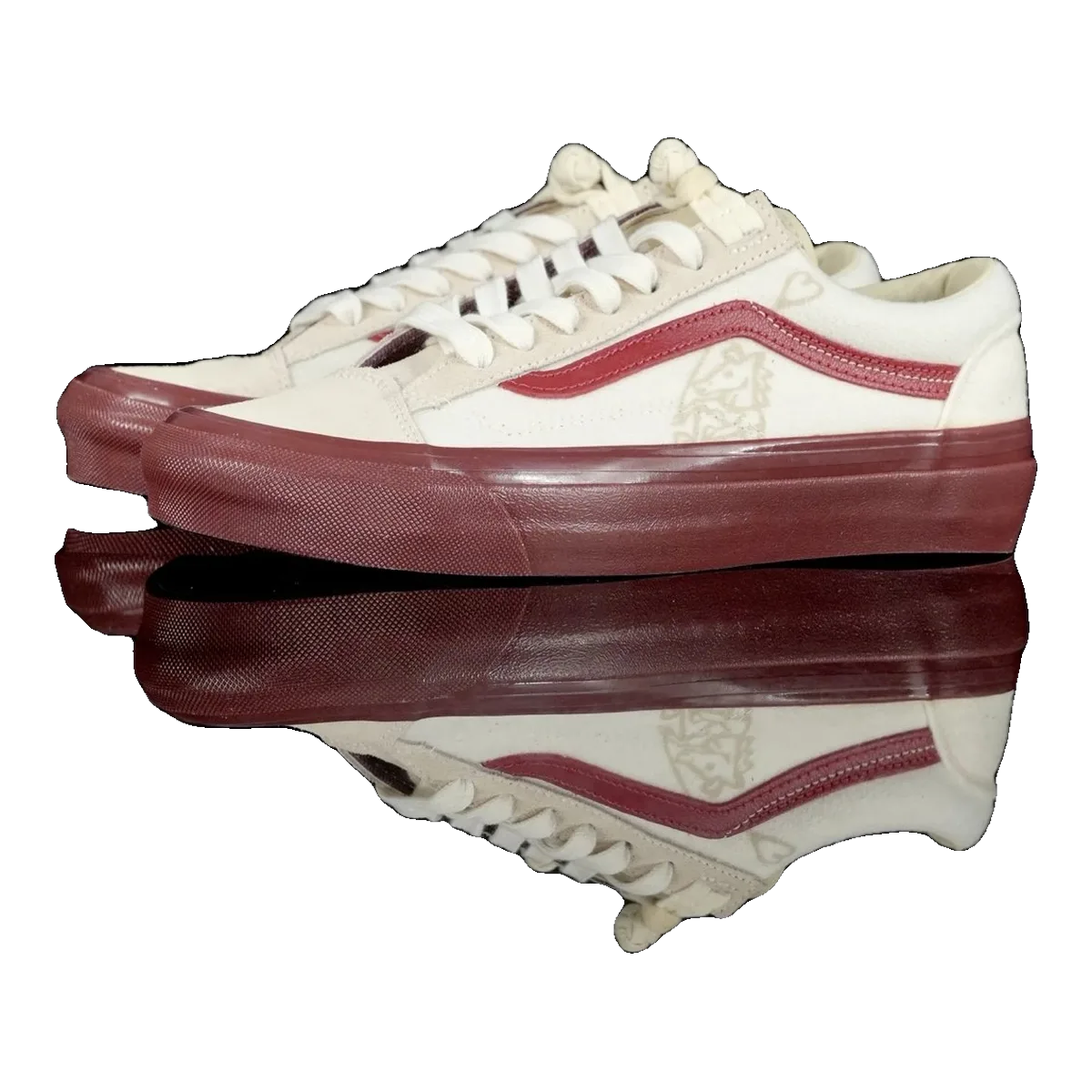 Vans Old Skool Cream Red