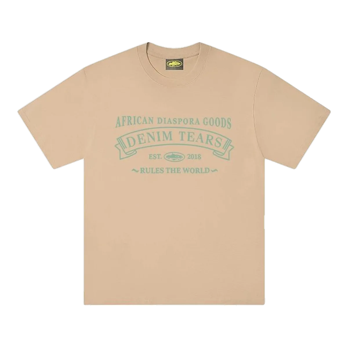 Denim Tears Tan Graphic T-Shirt