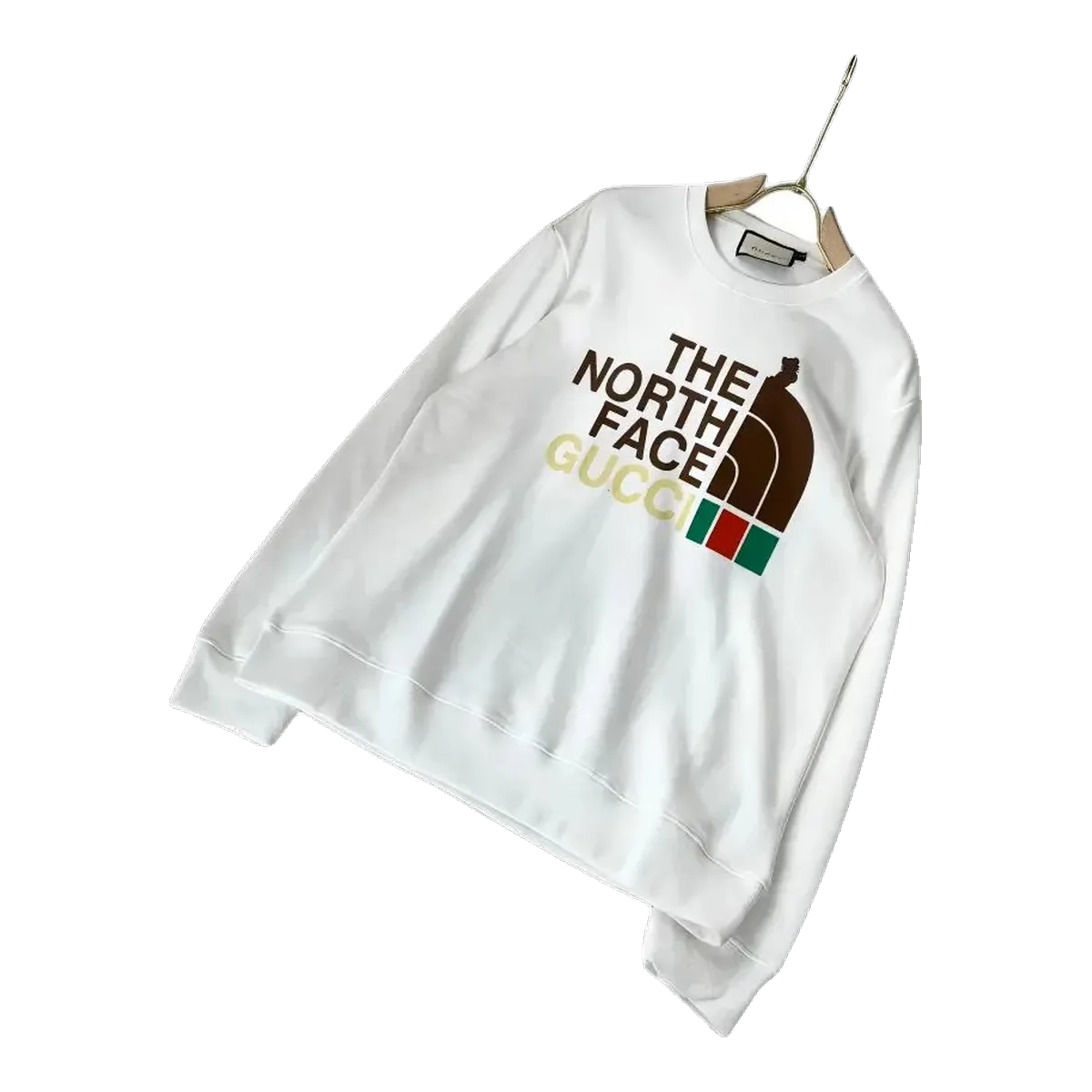 The North Face White Logo Sweatshirt