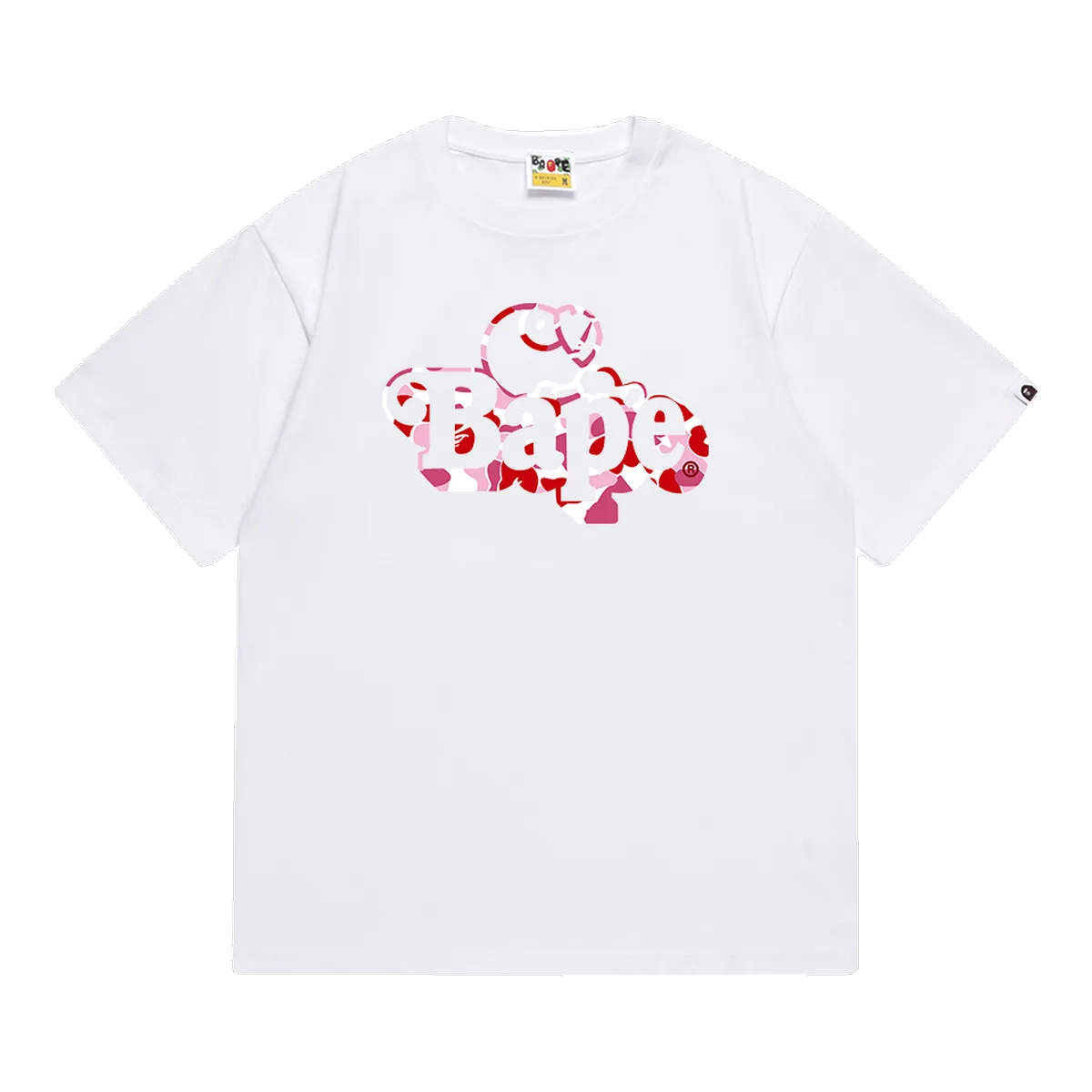 Bape White Ape Graphic T-Shirt