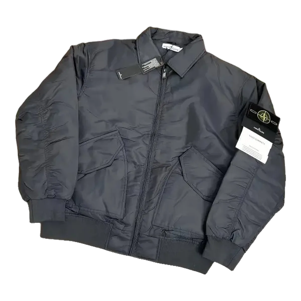 Stone Island Bomber Jacket Grey