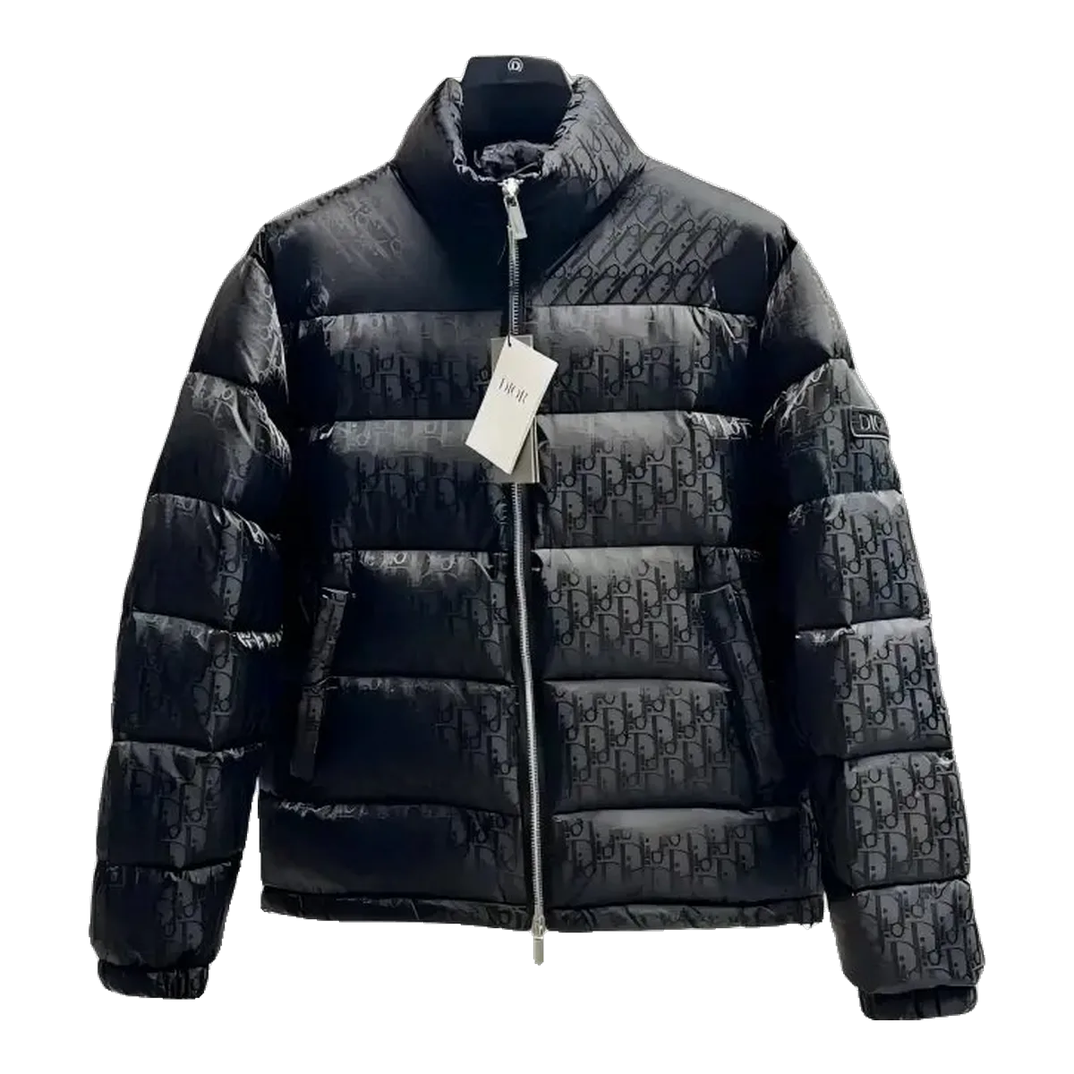 Dior Black Oblique Puffer Jacket