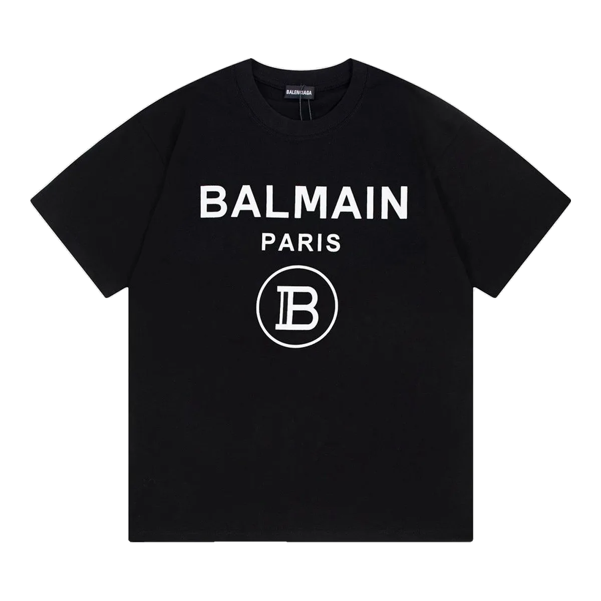 Balmain Paris Logo T-Shirt Black