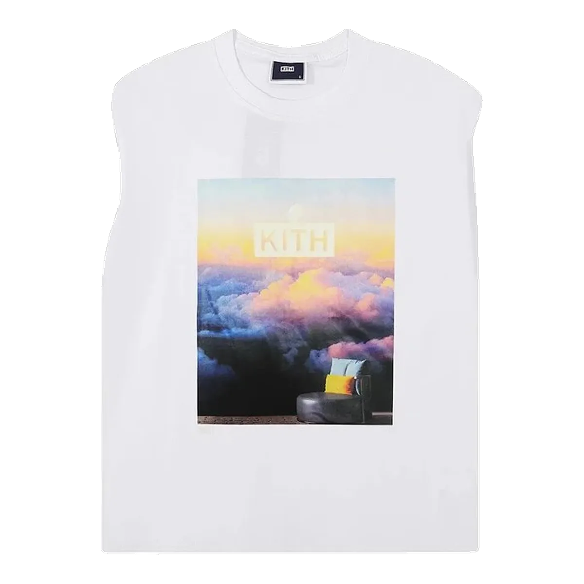 Kith White Graphic Tank Top