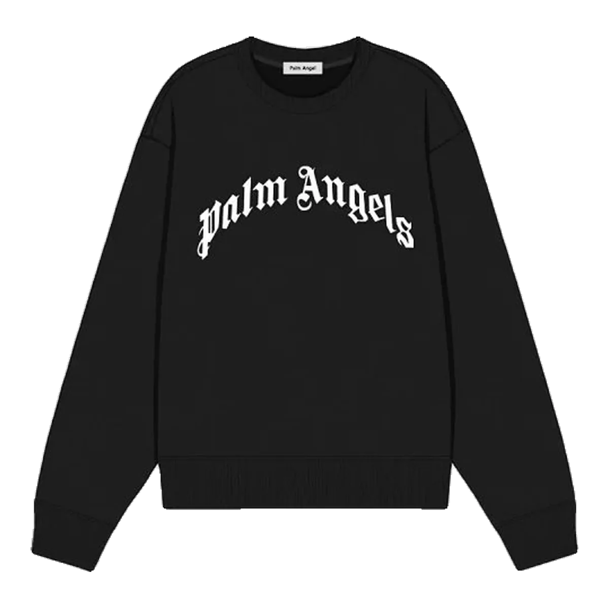 Palm Angels Logo Sweatshirt Black