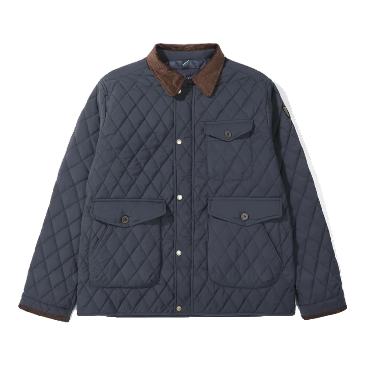 Barbour Quilted Jacket Navy