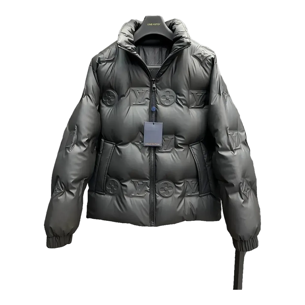 Louis Vuitton Grey Puffer Jacket