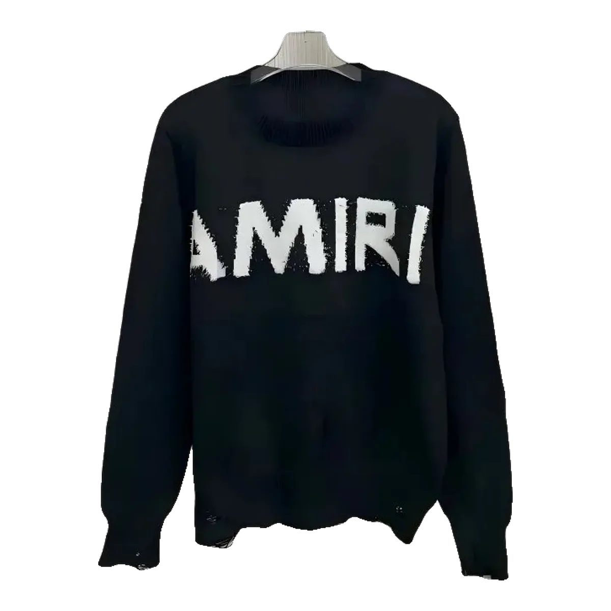 Amiri Black Logo Sweater
