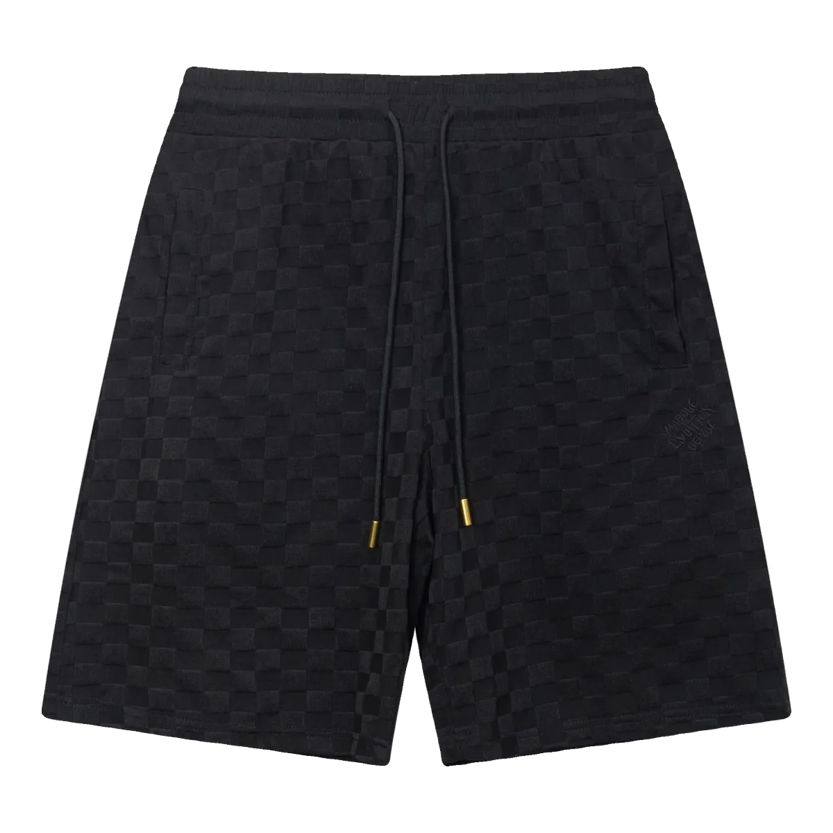 Louis Vuitton Monogram Shorts Black