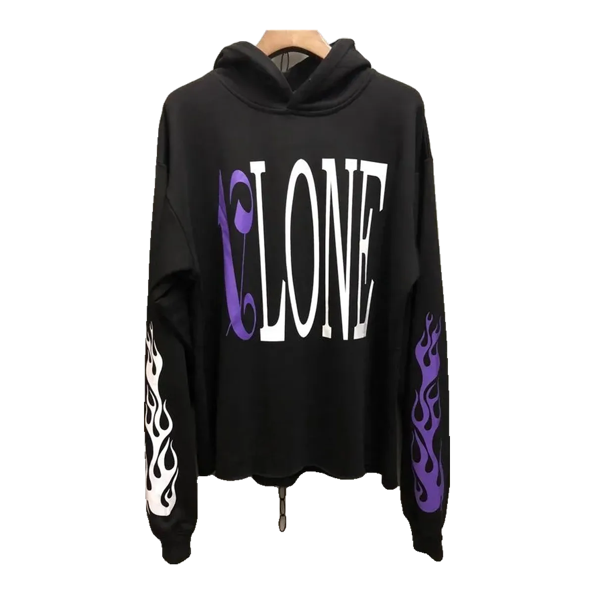 Vlone Black Flame Hoodie
