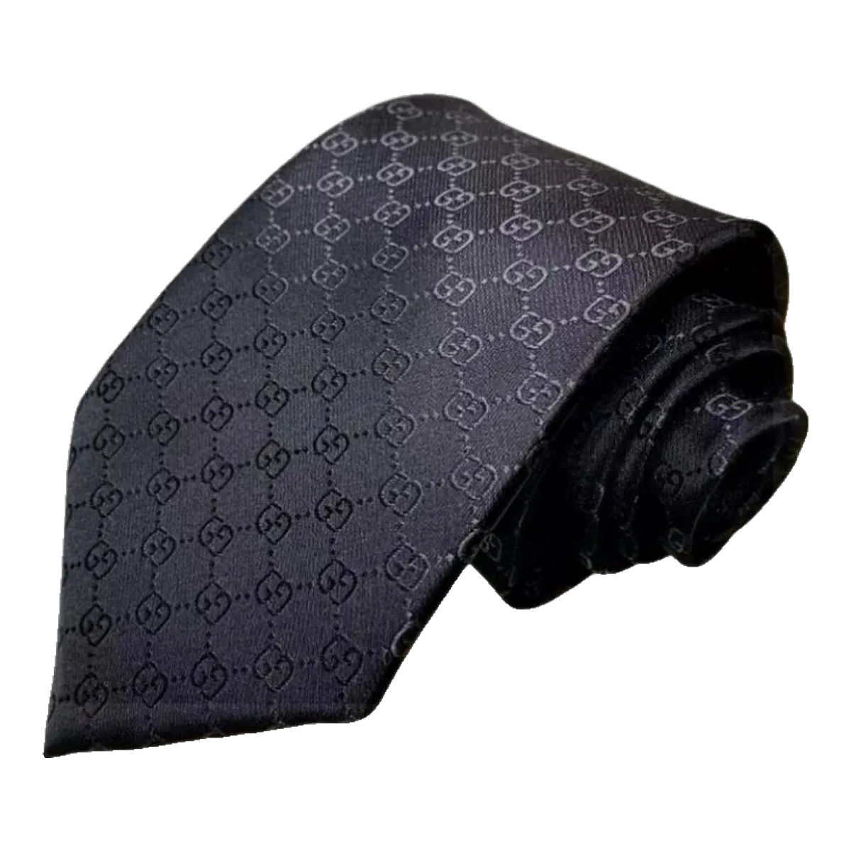 Gucci Grey GG Tie