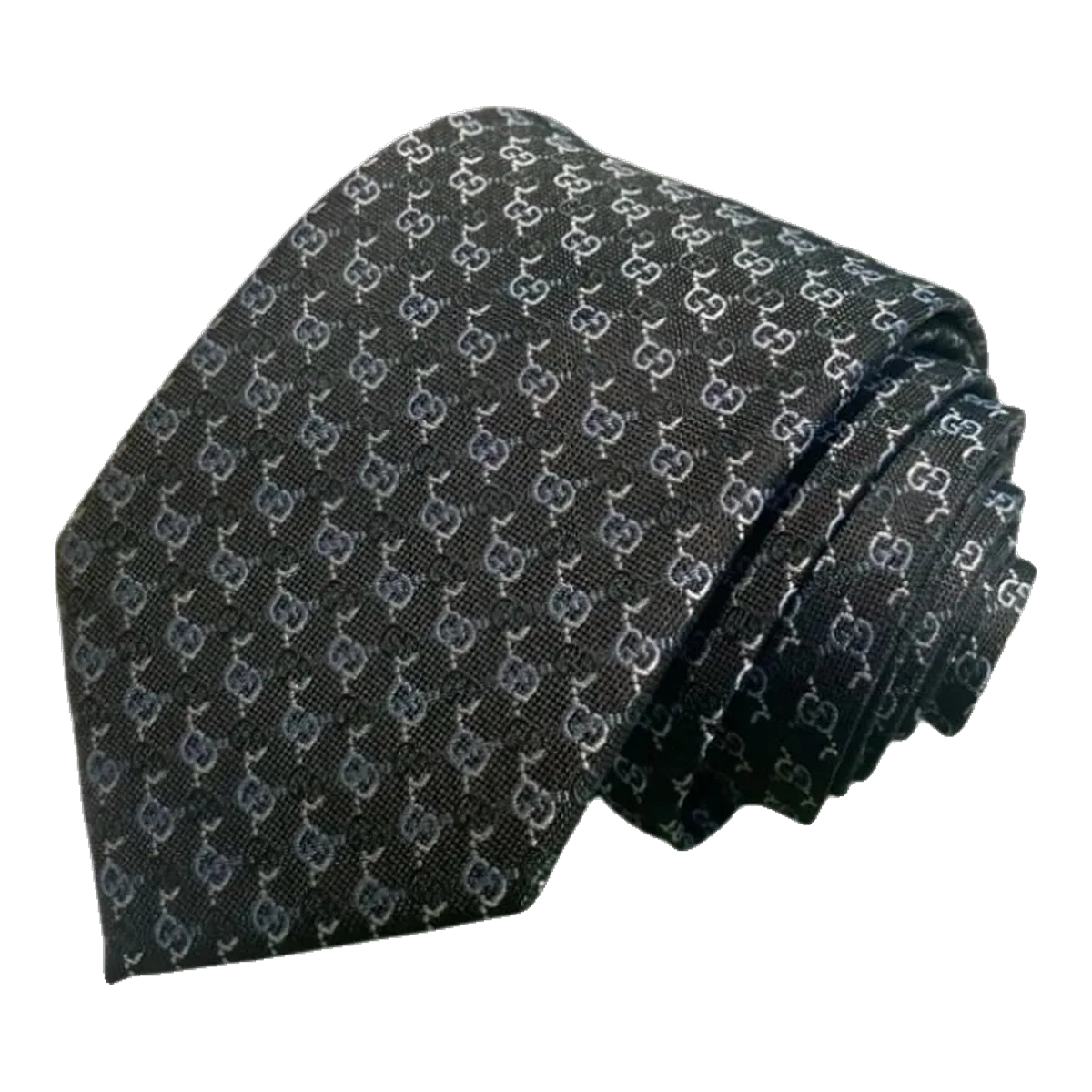 Gucci Grey GG Tie