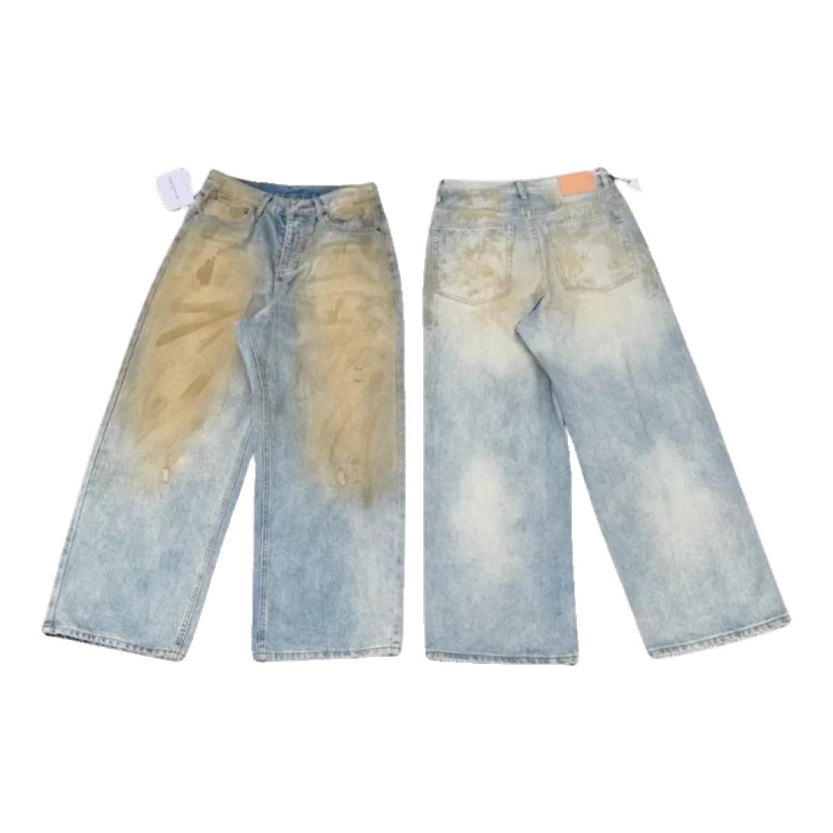 Acne Studios Washed Blue Jeans