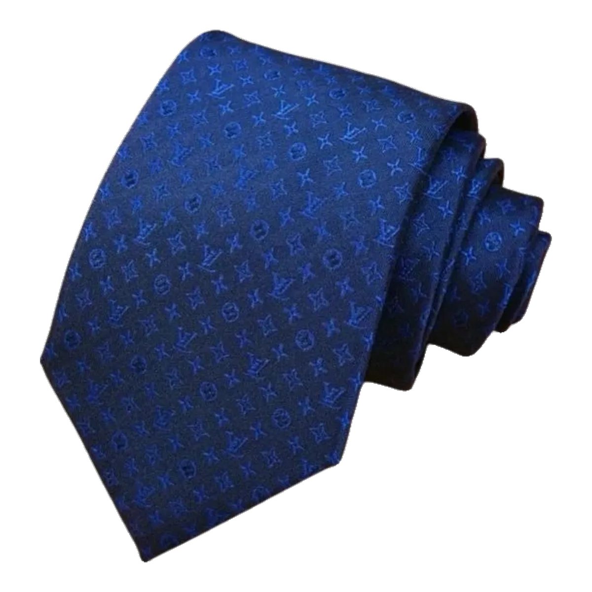 Louis Vuitton Blue Tie