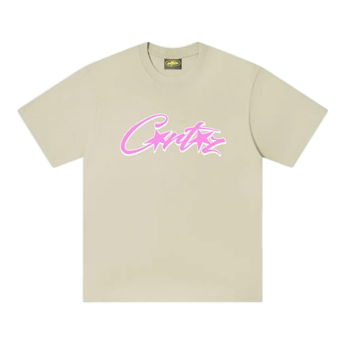 Corteiz Script T-Shirt Cream