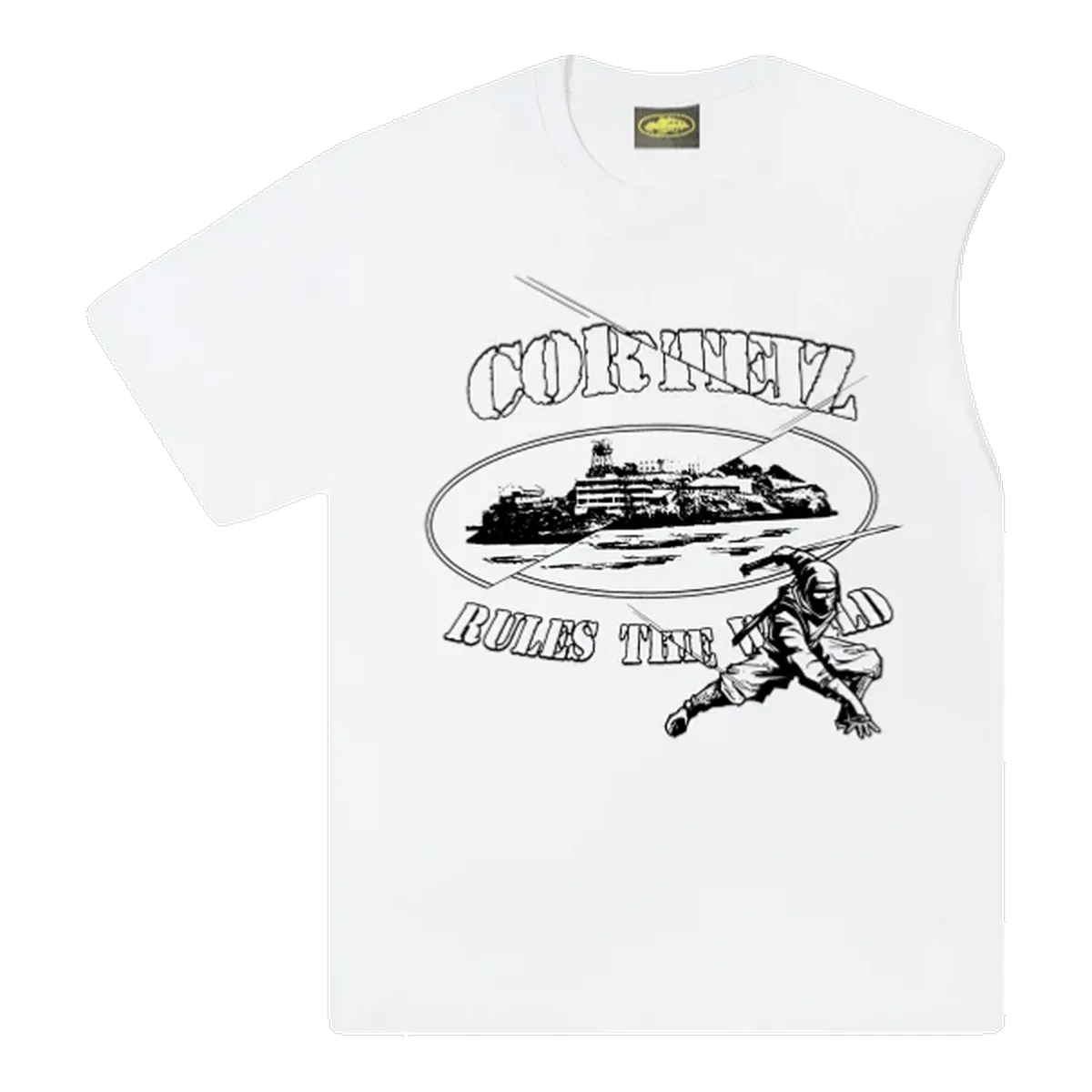 Corteiz Alcatraz T-Shirt White
