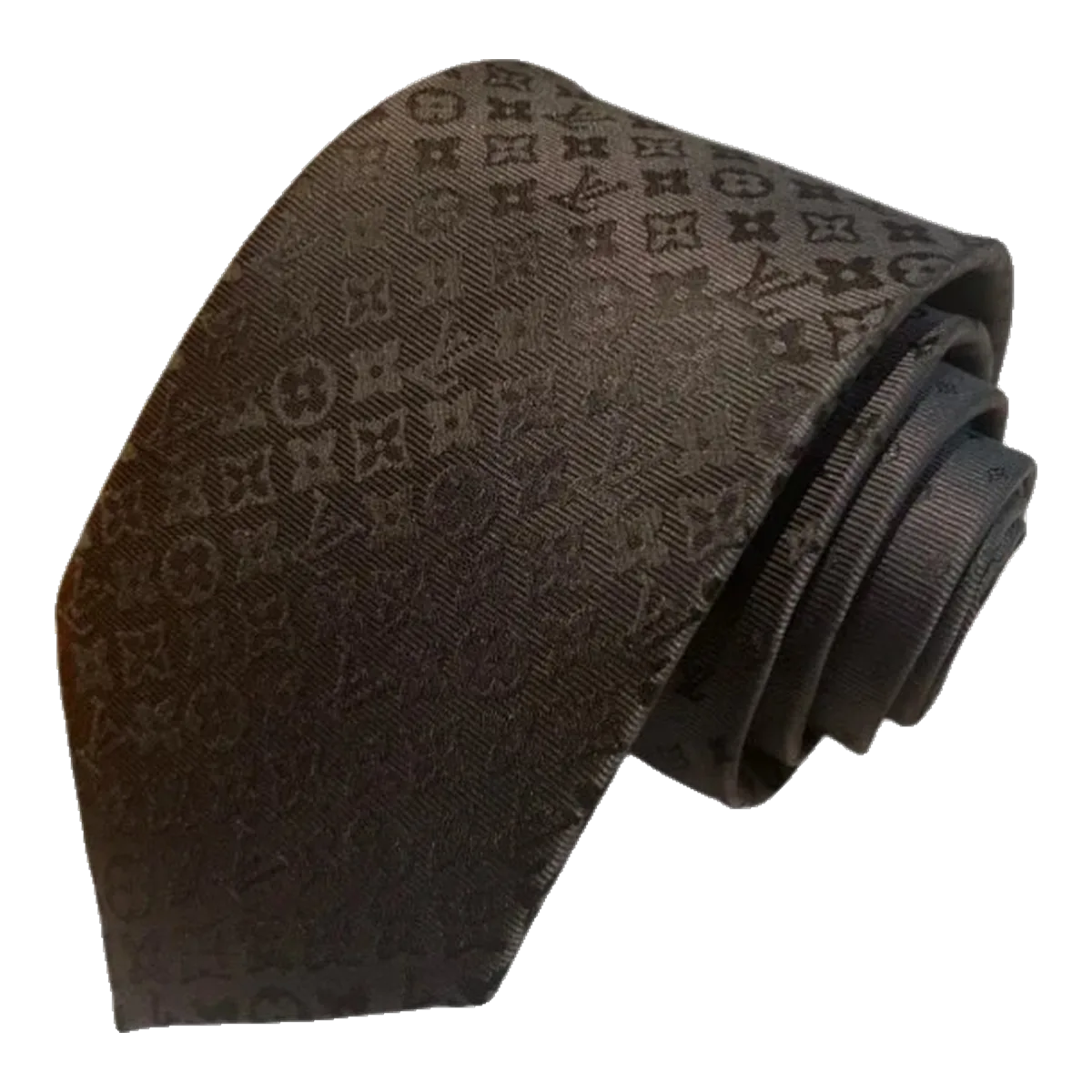 Louis Vuitton Brown Monogram Tie