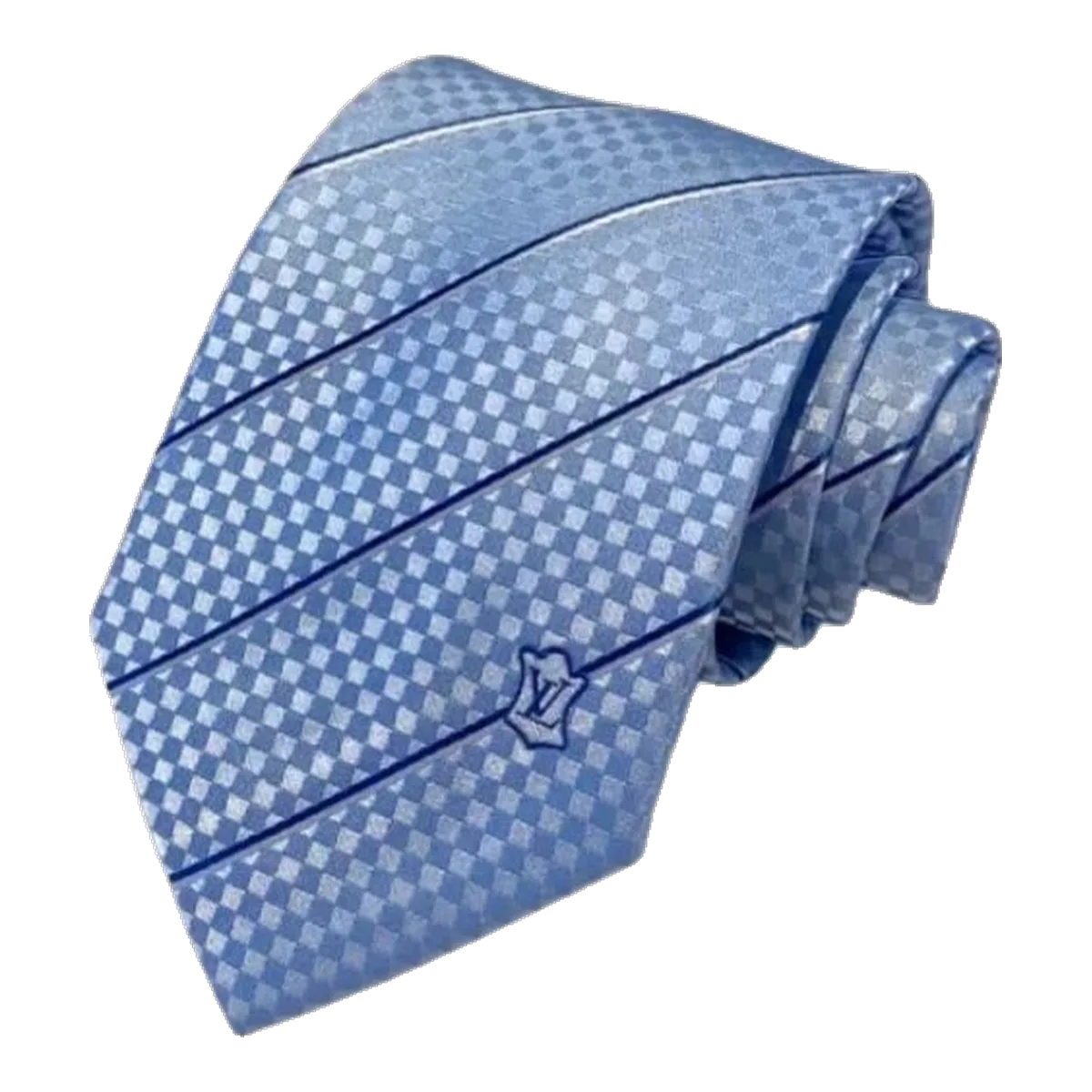 Louis Vuitton Light Blue Tie