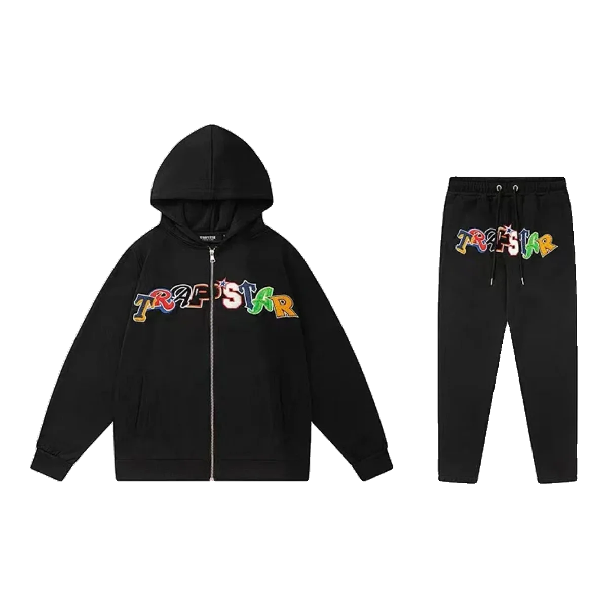 Trapstar Tracksuit Black