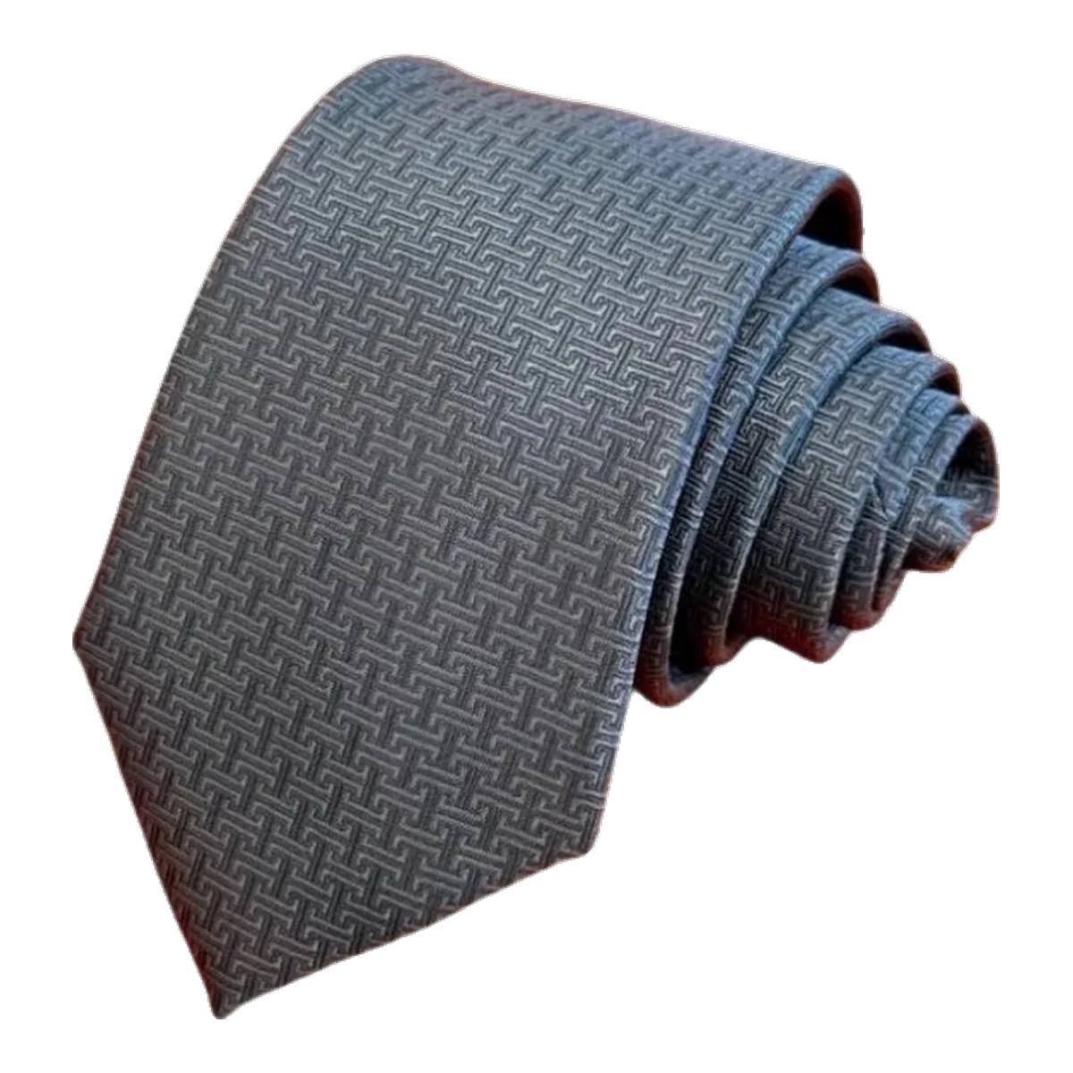 Hermes Silk Tie Grey