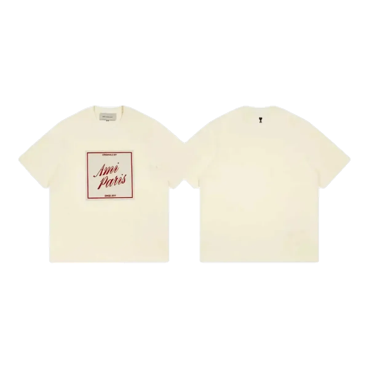 Ami T-Shirt Cream
