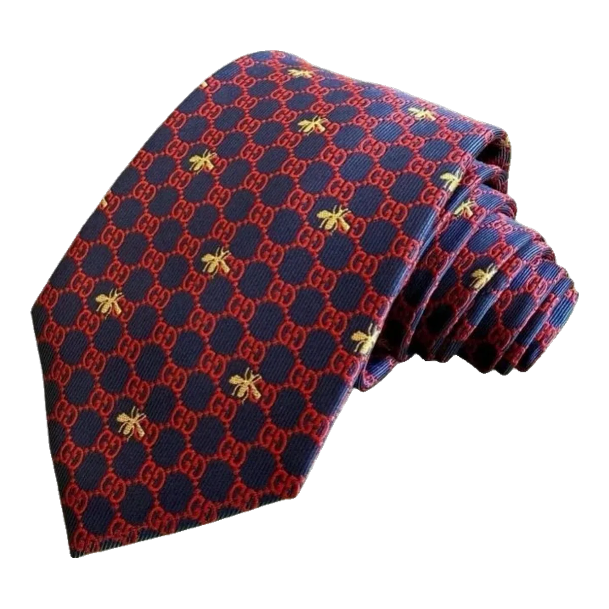 Gucci Red Bee Tie