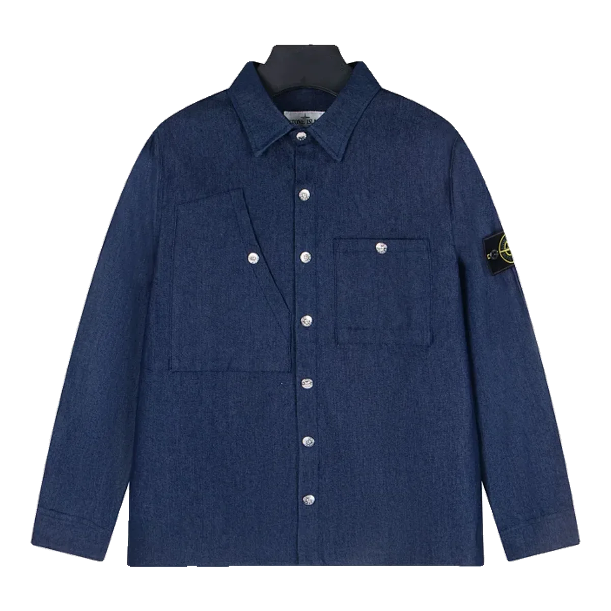 Stone Island Blue Overshirt