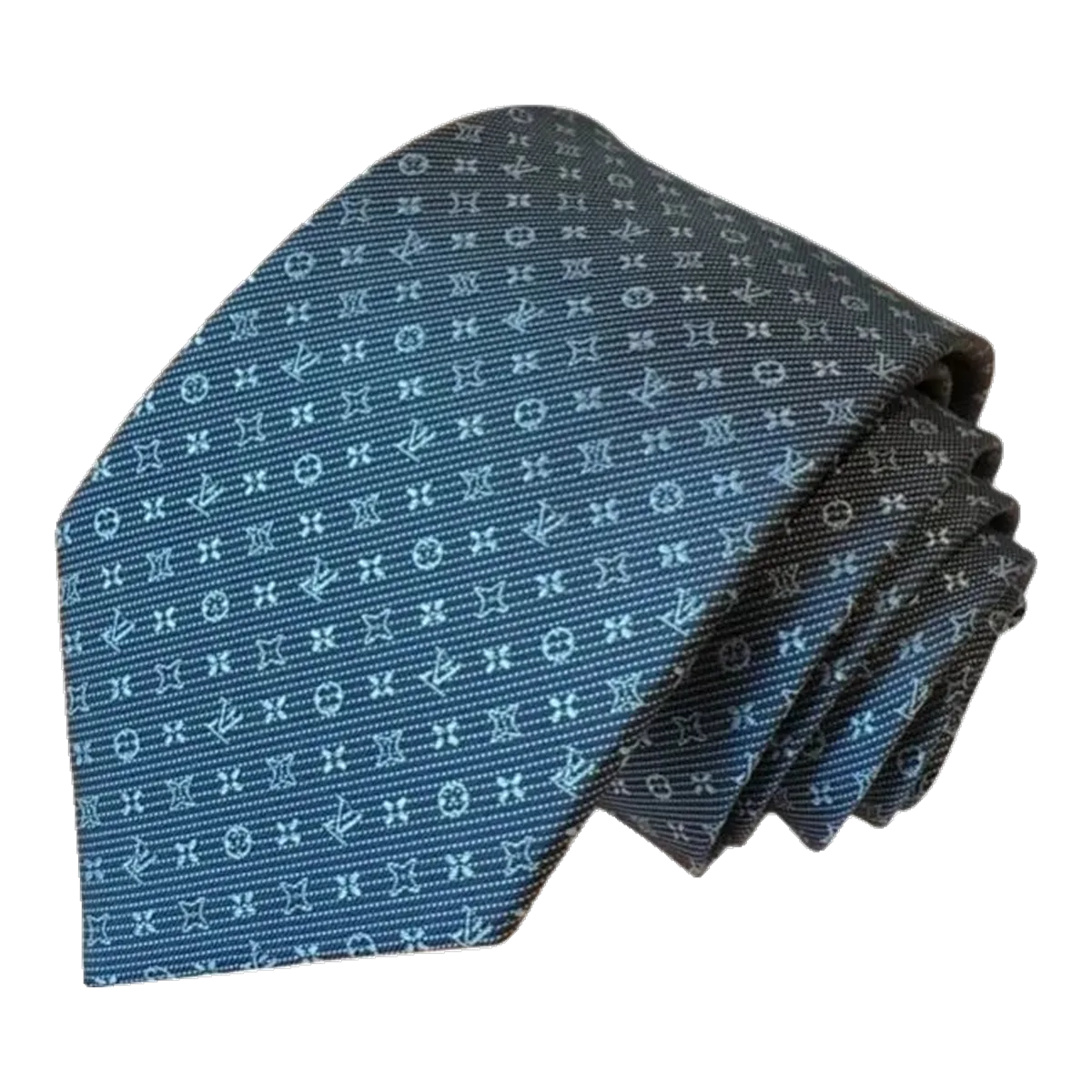 Louis Vuitton Blue Tie