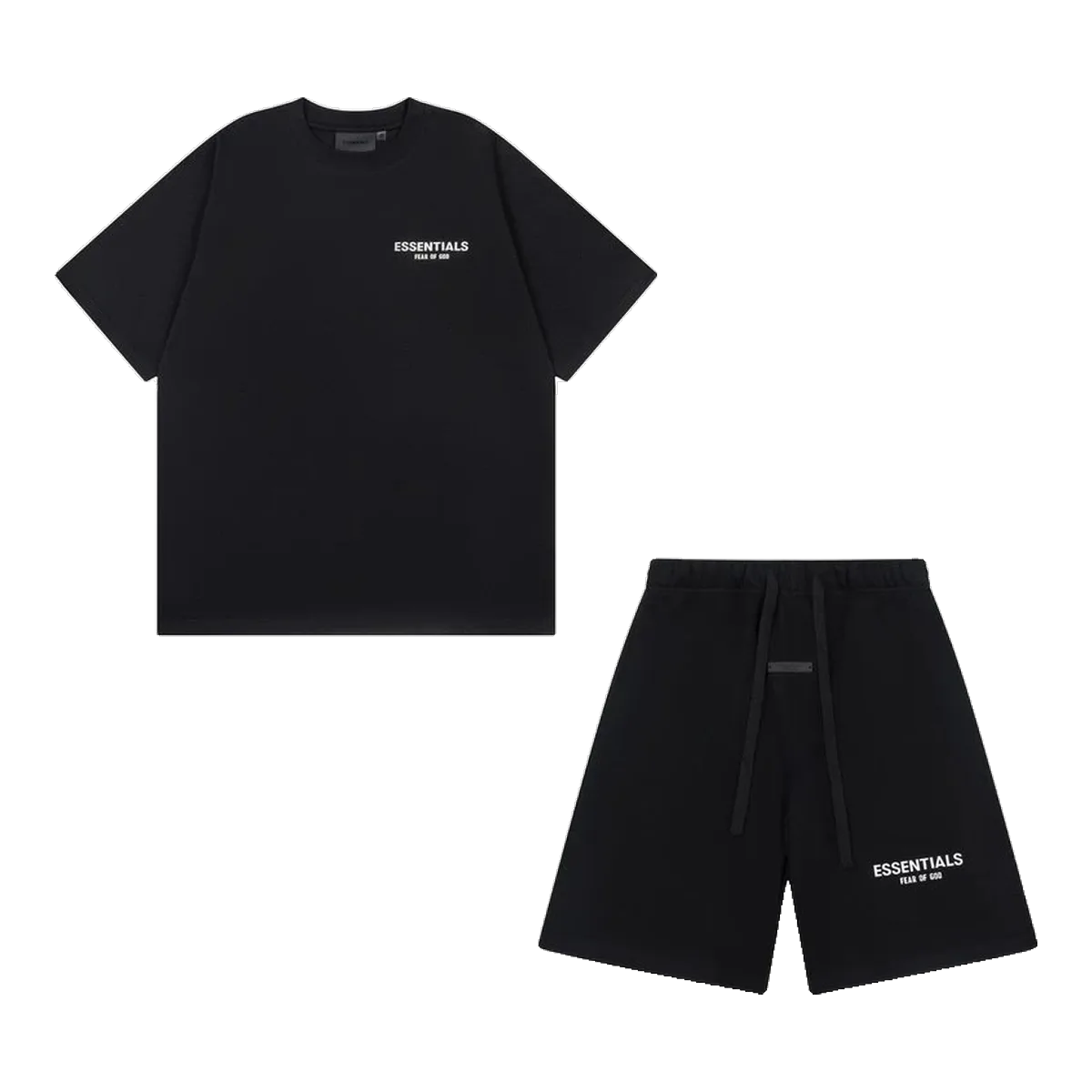 Essentials Black Tracksuit