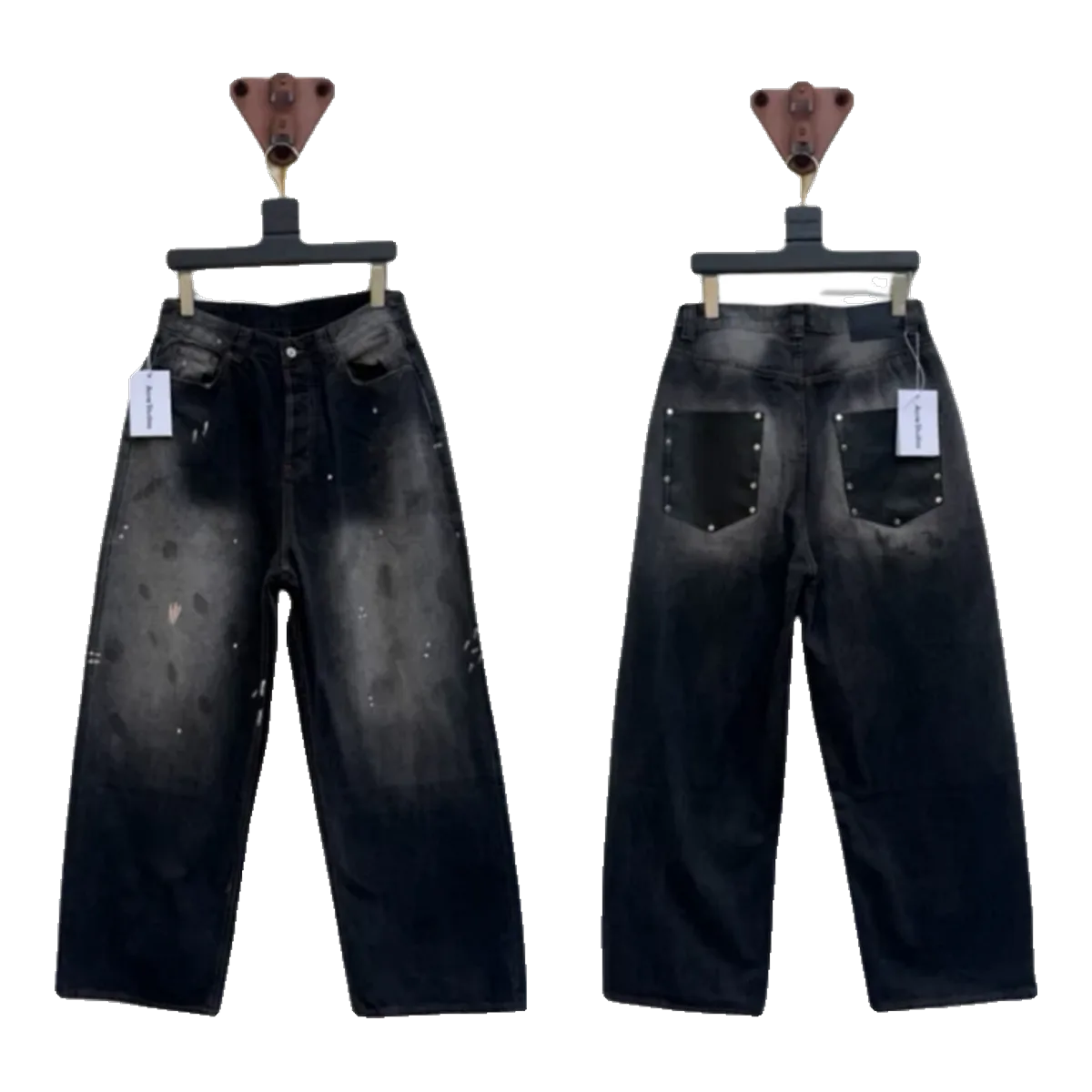 Acne Studios Blue Distressed Jeans