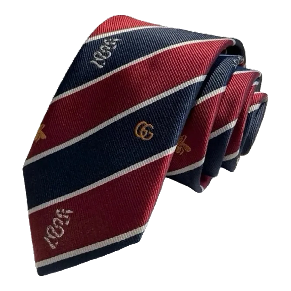 Gucci Navy Striped Tie