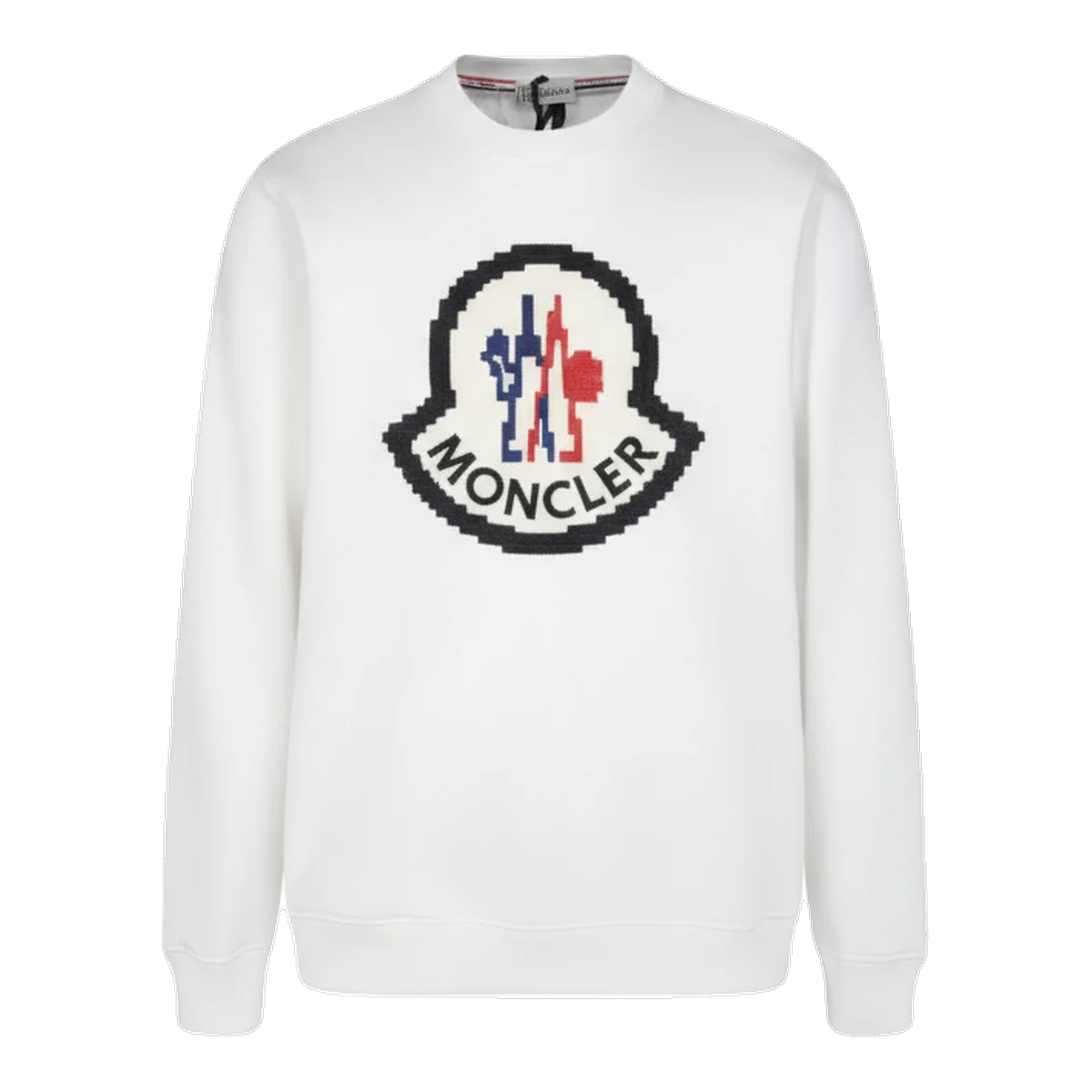 Moncler Logo Sweatshirt White