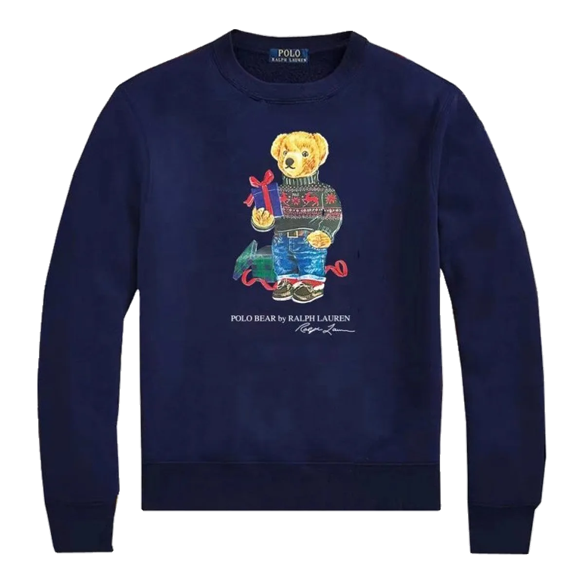 Ralph Lauren Navy Polo Bear Sweatshirt