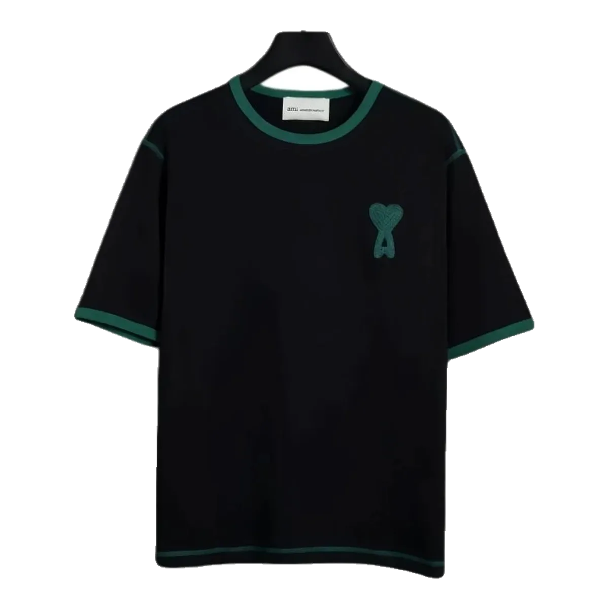 Ami Heart Logo T-Shirt Black