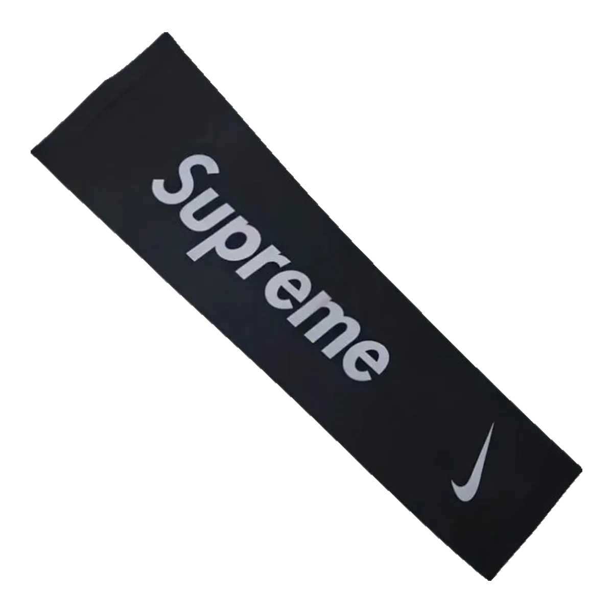 Supreme Black Headband Box Logo