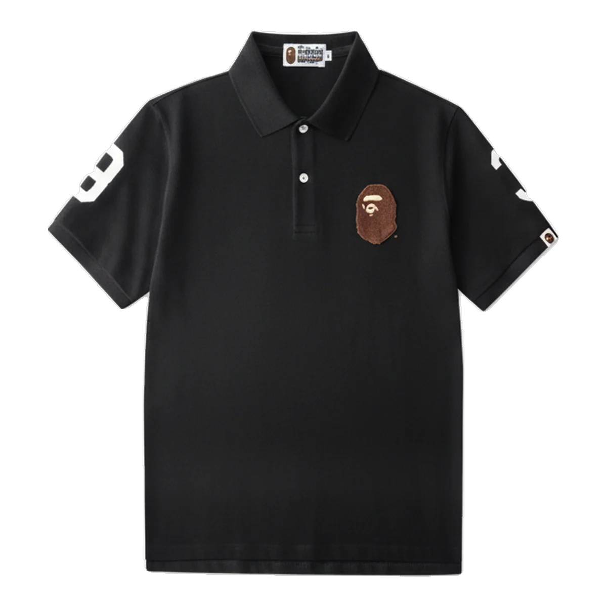 Bape Polo Shirt Black