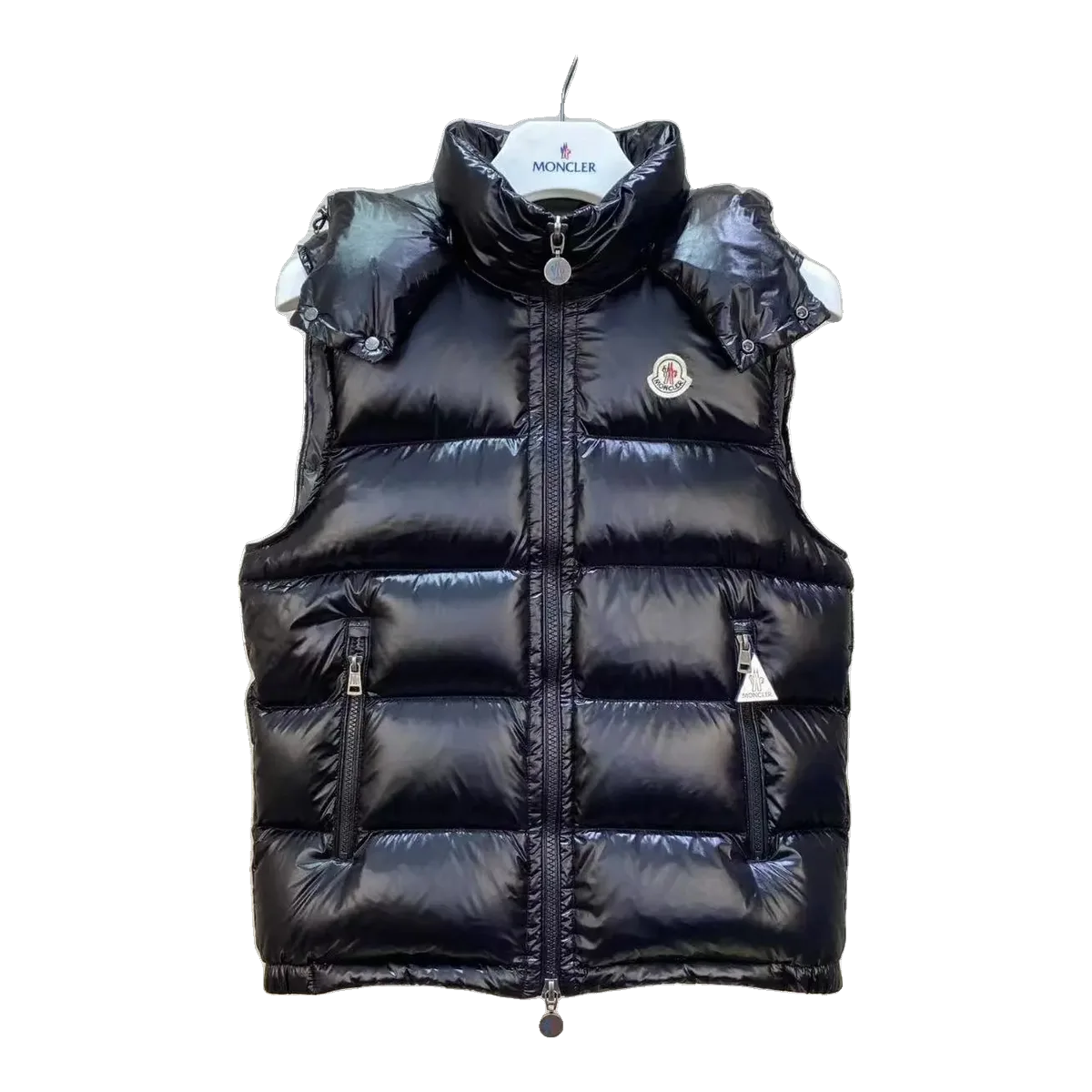 Moncler Puffer Gilet Navy
