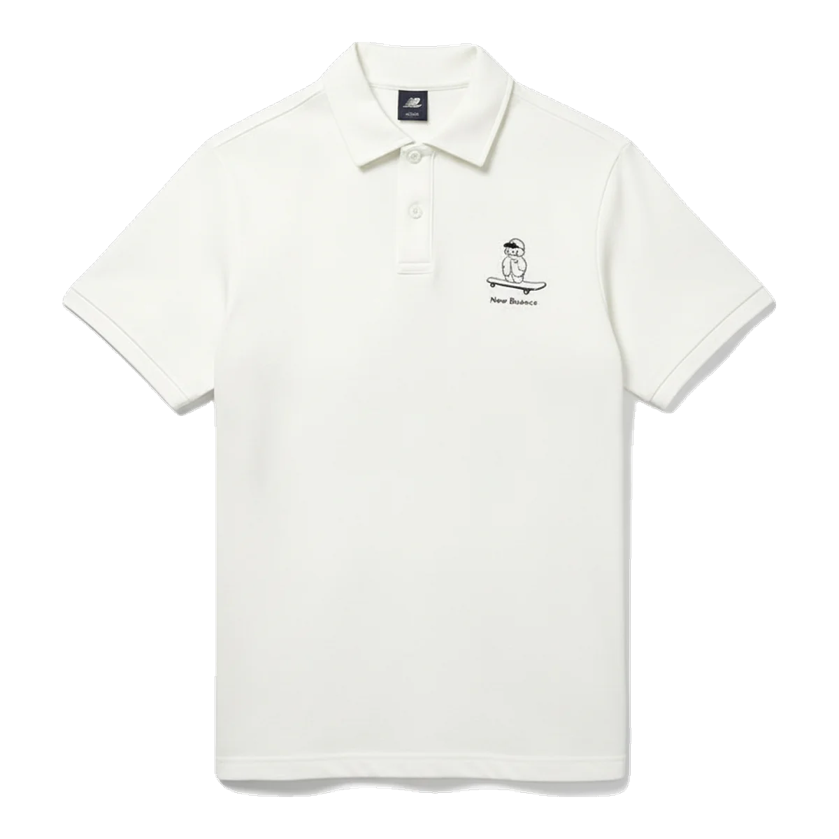 New Balance Polo Shirt White