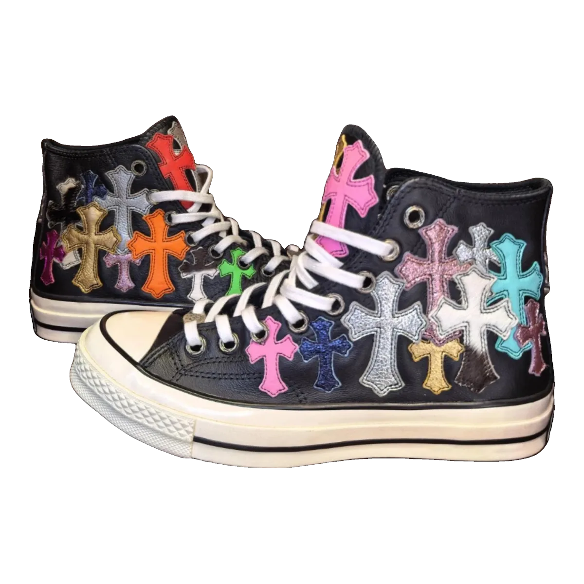 Chrome Hearts Cross Patch Sneakers