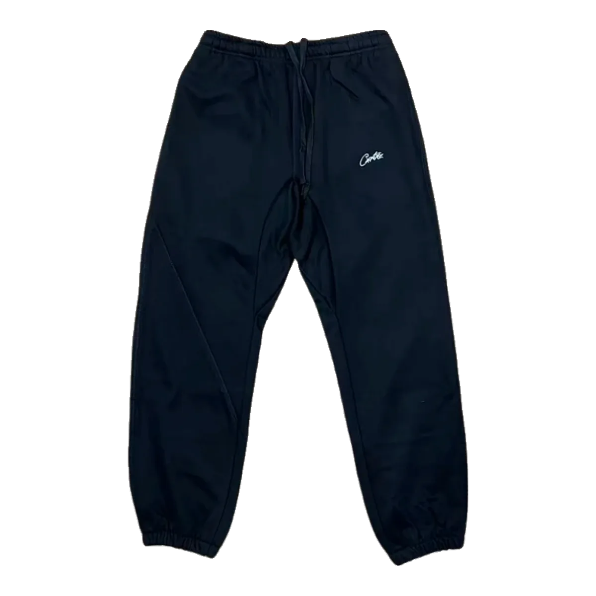 Corteiz Navy Logo Joggers