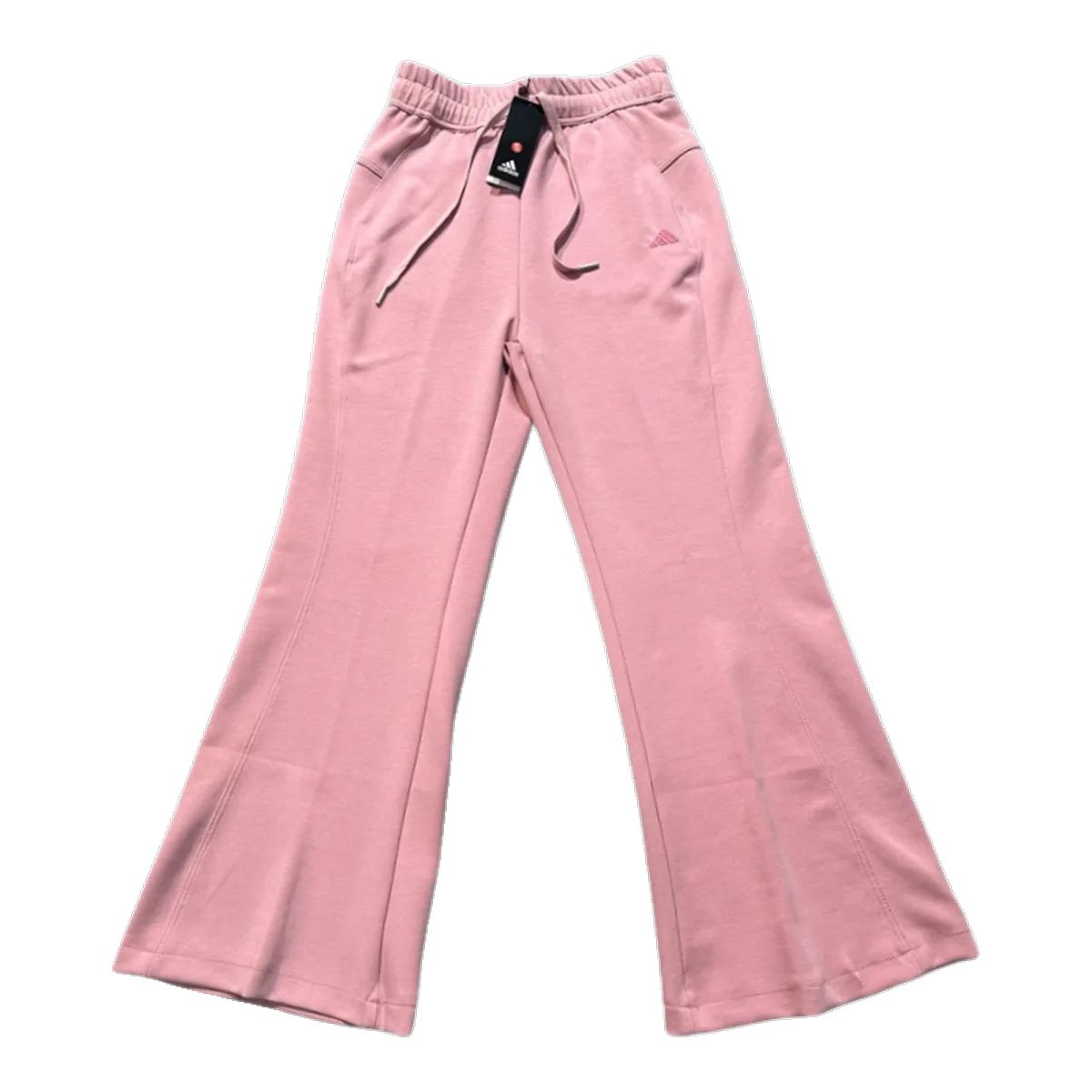 Adidas Pink Wide-Leg Pants
