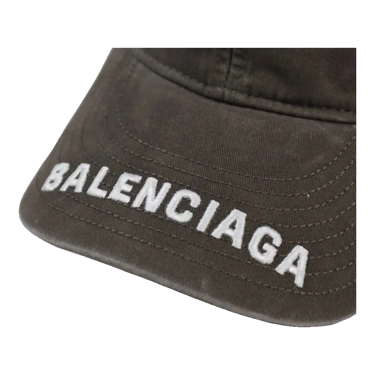 Balenciaga Grey Logo Cap