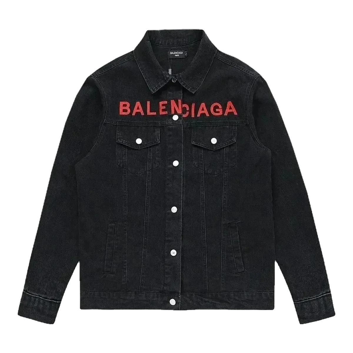 Balenciaga Denim Jacket Black