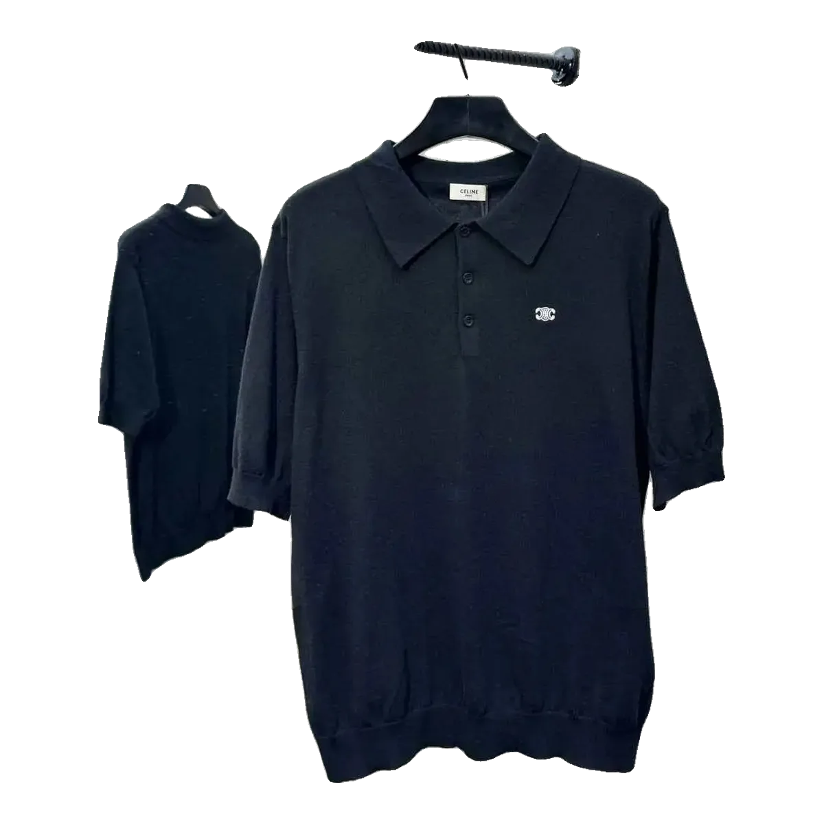 Celine Polo Shirt Navy