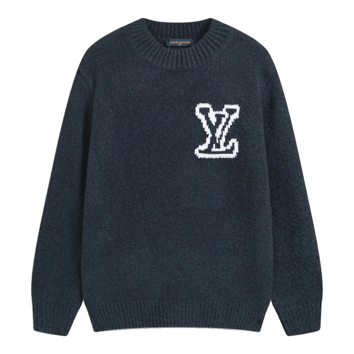 Louis Vuitton Navy LV Knit Sweater