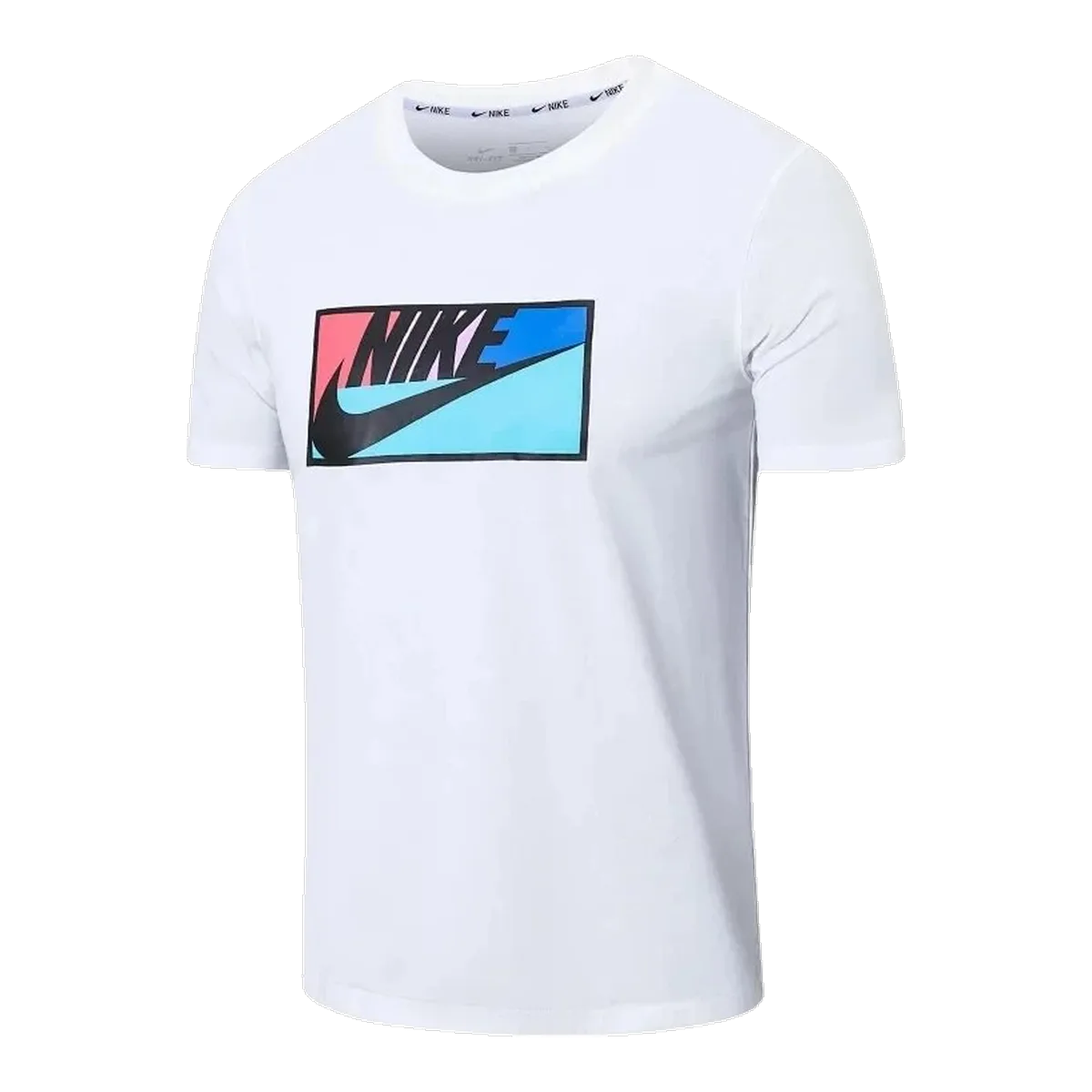 Nike White Logo T-Shirt