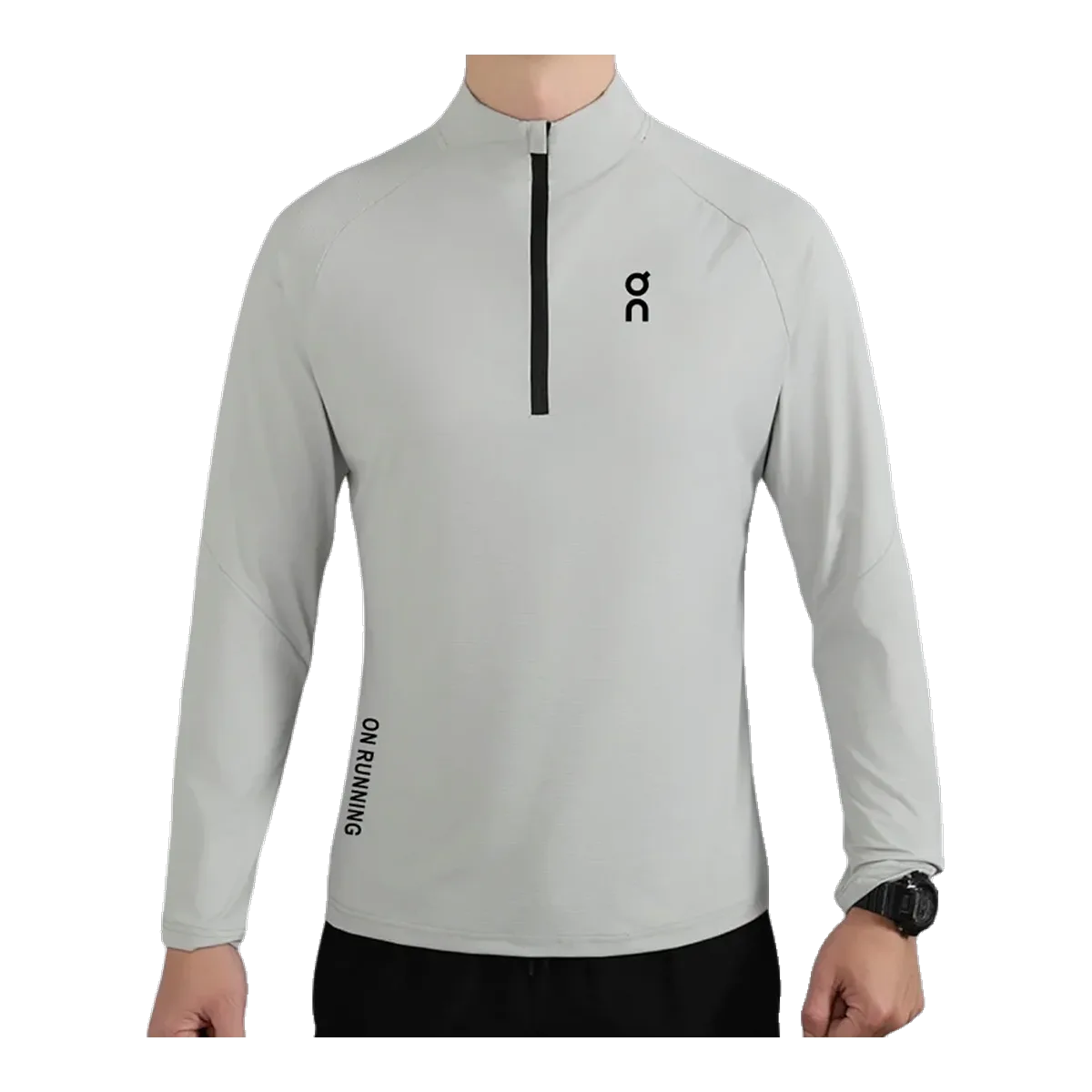On Grey Quarter-Zip Top