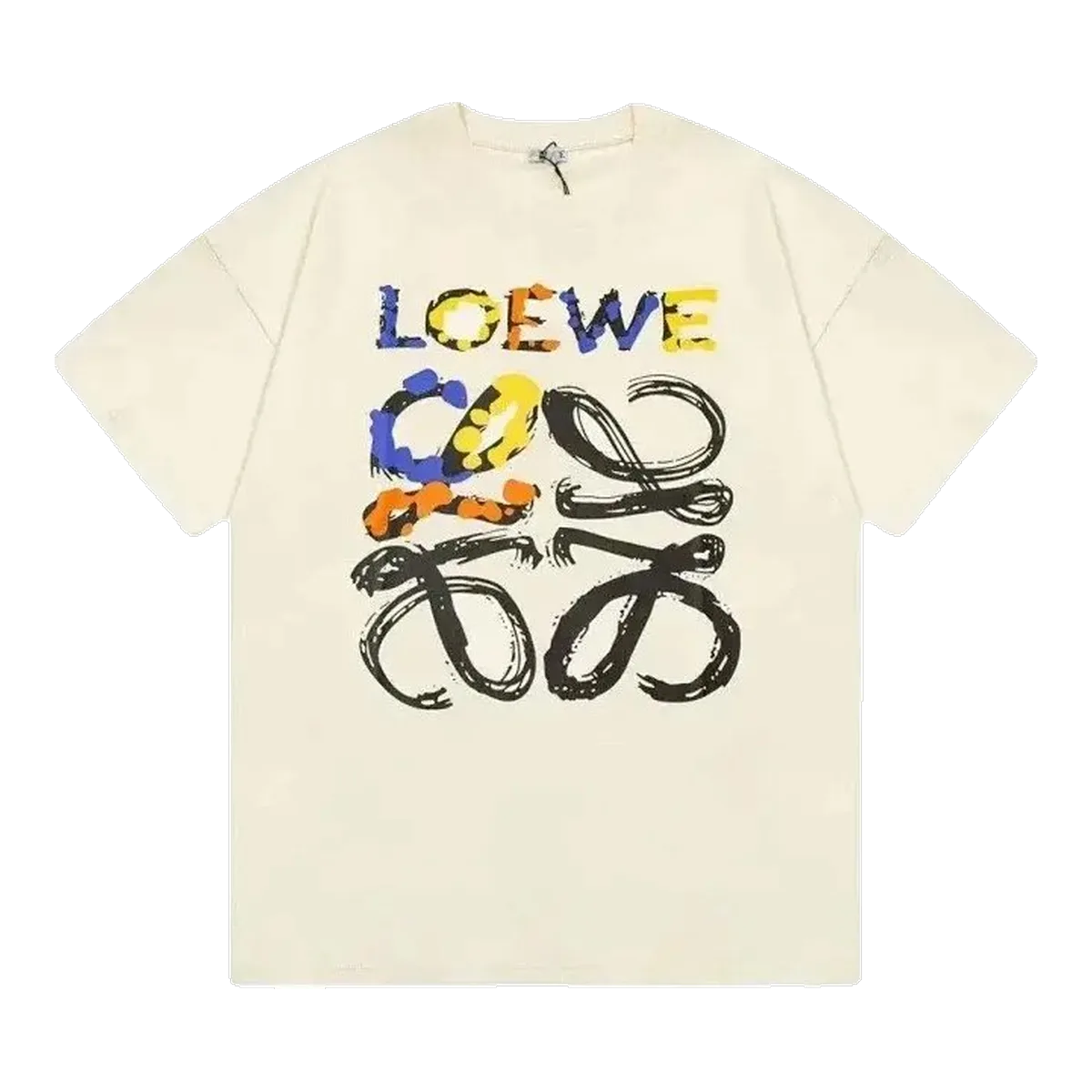 Loewe Cream Logo T-Shirt