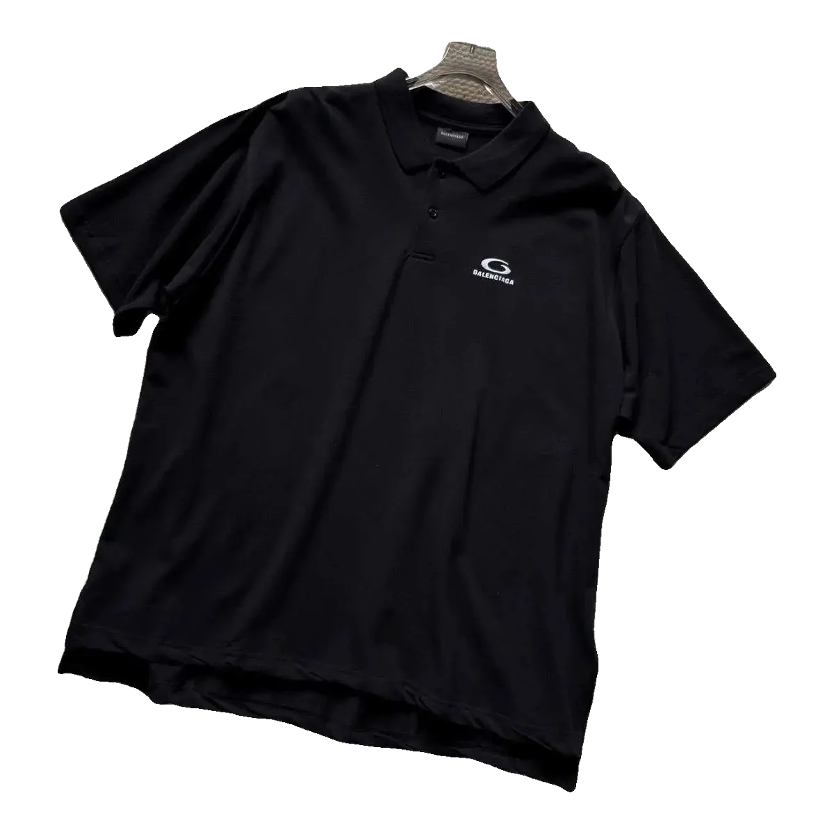 Balenciaga Polo Shirt Black