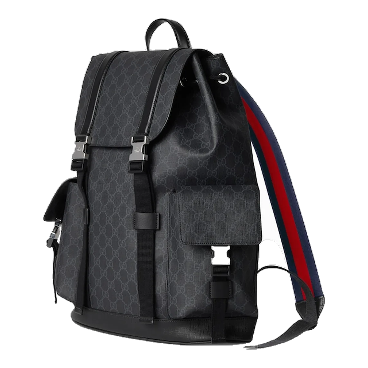 Gucci GG Monogram Backpack Black